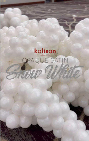 Balony lateksowe Snow White, 13cm, 50 szt.