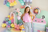 Balony lateksowe Strong Koci Domek Gabi Pastelowe Mix 30 cm 6 szt