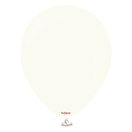 Balony lateksowe Retro White, mleczne 91cm, 2 szt.