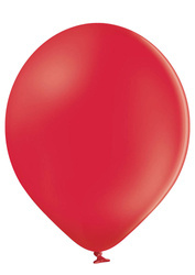 Balony lateksowe B105 Czerwone, Pastel Red, 30cm, 100 szt.