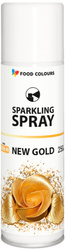 Złoty spray spożywczy Sparkling Spray S20b-N New Gold 250ml AZO FREE