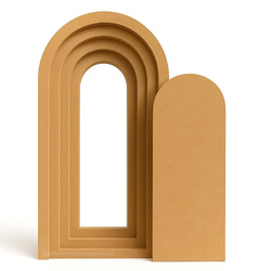 Portal przestrzenny 3w1, Dekoracja eventowa, tło 200x100 cm, MDF