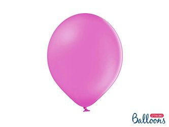 Balony lateksowe Strong, Fuksja, Pastel Fuchsia, 30cm, 10 szt. 