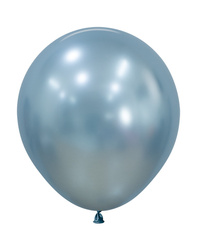 Balony lateksowe Sempertex Silk Arctic Blue 45 cm, 25 szt.