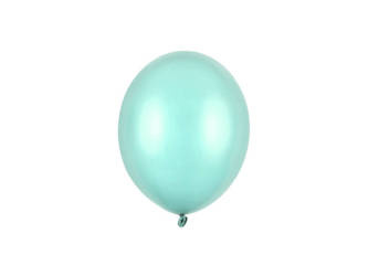 Balony lateksowe Strong, Miętowe, Metallic Mint Green 12cm, 100 szt.