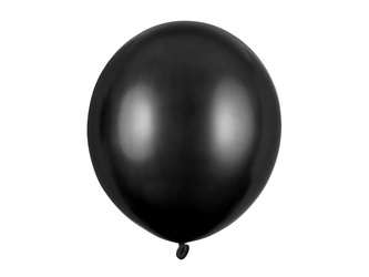 Balony Strong Czarne Metallic Black 43 cm 25 sztuk