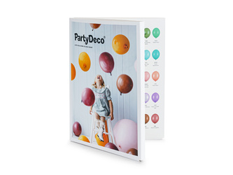 PartyDeco Color Book, Próbnik, Wzornik Strong, Księga Kolorów