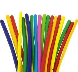 Balony do modelowania D4 (260) Rurki włoskie Animator Mix, 100 szt.