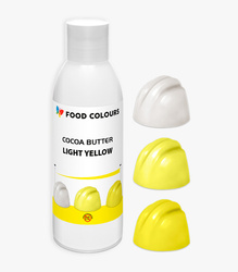 Barwnik COCOA BUTTER na bazie tłuszczu kakaowego jasnożółty Light Yellow 100g