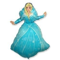 Balon Foliowy Księżniczka Elsa - Kraina Lodu, 90 cm