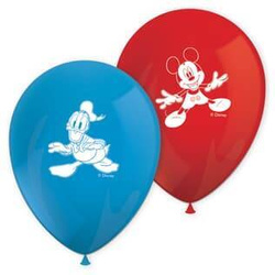 Balony lateksowe Myszka Miki 28 cm, 8 szt.