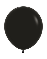 Balony lateksowe Sempertex, Black, 60cm, 3 szt.