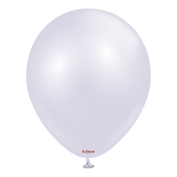 Balony lateksowe Kalisan AURA Lavender Fog 30cm, 50szt.