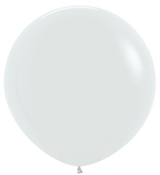 Balony lateksowe Sempertex, White, 91 cm, 2 szt.
