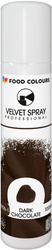Zamsz w Sprayu 100ml Ciemnobrązowy - Czekoladowy Barwnik Velvet Spray do Tortów i Ciast