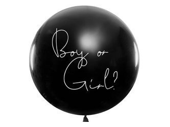 Balon Gigant Gender Reveal - Chłopiec 1m