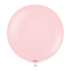 Balony lateksowe Macaron Pink, różowy, 45 cm, 1 szt.