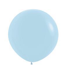 Balony lateksowe Sempertex, Pastel Matte Blue, 60cm, 10 szt.