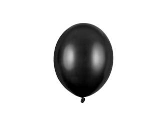 Balon lateksowe Strong, Czarne, Metallic Black, 12cm, 100 szt.