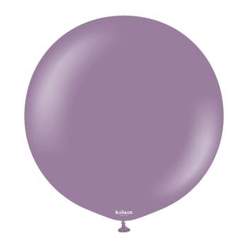 Balony lateksowe Kalisan Retro Lavender, fioletowy, 45cm, 25szt.