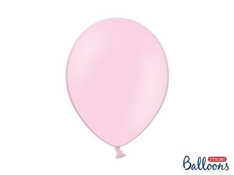 Balony lateksowe Strong, Różowe, Pastel Baby Pink, 30cm, 100szt.