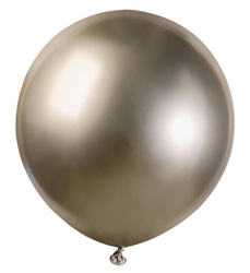 Balony lateksowe, Złote, Szampańskie, Shiny, Chrome, 47,5 cm, 1 szt.