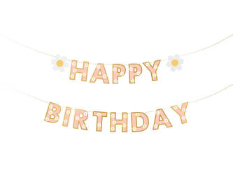 Baner Happy Birthday, 200x14.5 cm