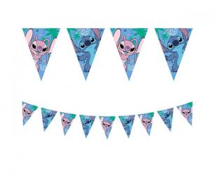 Baner papierowy flagi, Stitch & Angel Disney, 120 x 180 cm