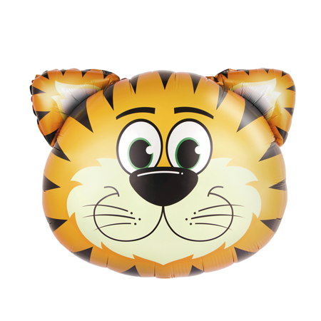 Balon foliowy Tygrys, 54cm x 57cm