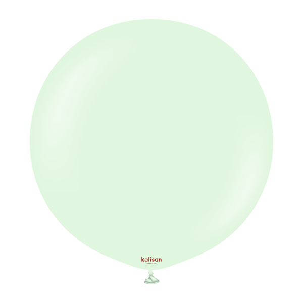 Balony lateksowe Macaron Pale Green, zielony, 45 cm, 25 szt.