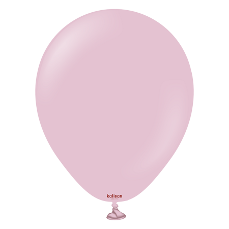 Balony lateksowe Retro Dusty Rose, brudny róż, 45 cm, 1 szt.