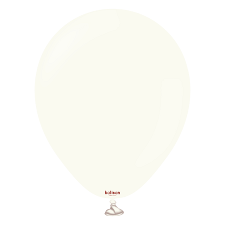 Balony lateksowe Retro White, 45 cm, 25 szt.