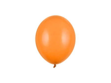 Balony lateksowe Strong, Pomarańczowe, Pastel Bright Orange 12cm, 100 szt.