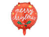 Balon foliowy Merry Christmas, 45 cm